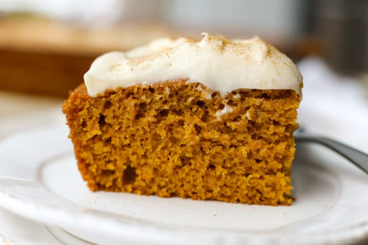 Easy Pumpkin Cake with Cream Cheese Frosting – Healthyish Foods