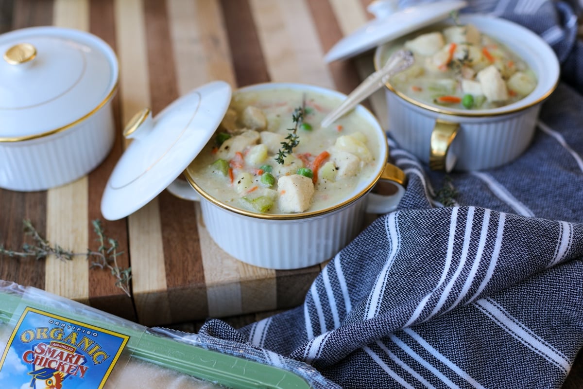 Healthy Chicken Pot Pie Soup – Healthyish Foods