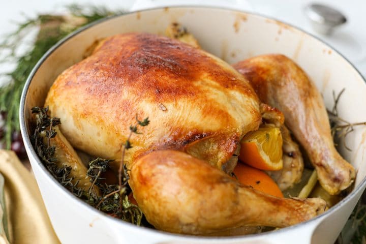 Juicy Whole Roasted Chicken – Healthyish Foods