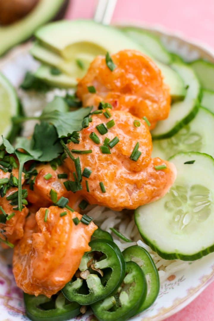 Bang Bang Shrimp Bowl – Healthyish Foods