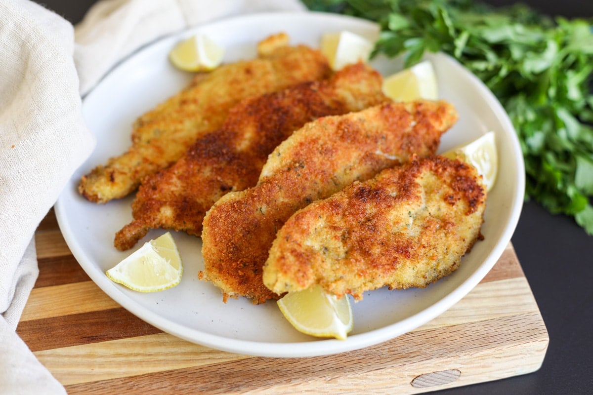 Crispy Chicken Cutlets - Healthyish Foods