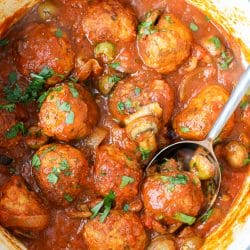 Chicken Cacciatore Meatballs – Healthyish Foods