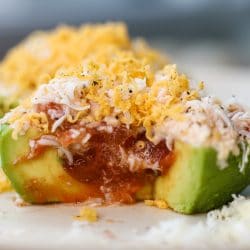 Grated Egg Stuffed Avocado – Healthyish Foods