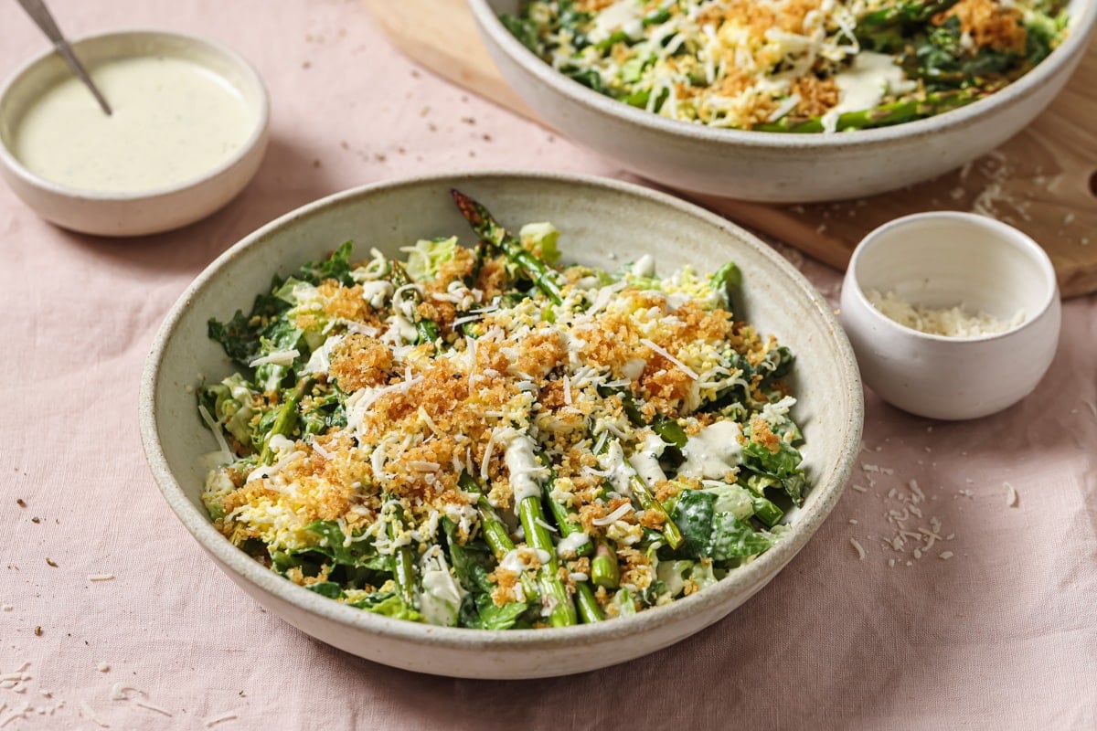 caesar salad dressing. 