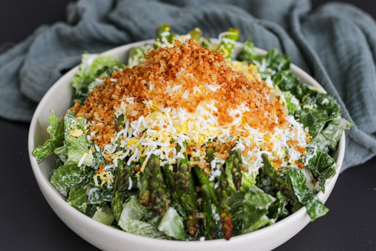 Ultimate Caesar Salad in a bowl.