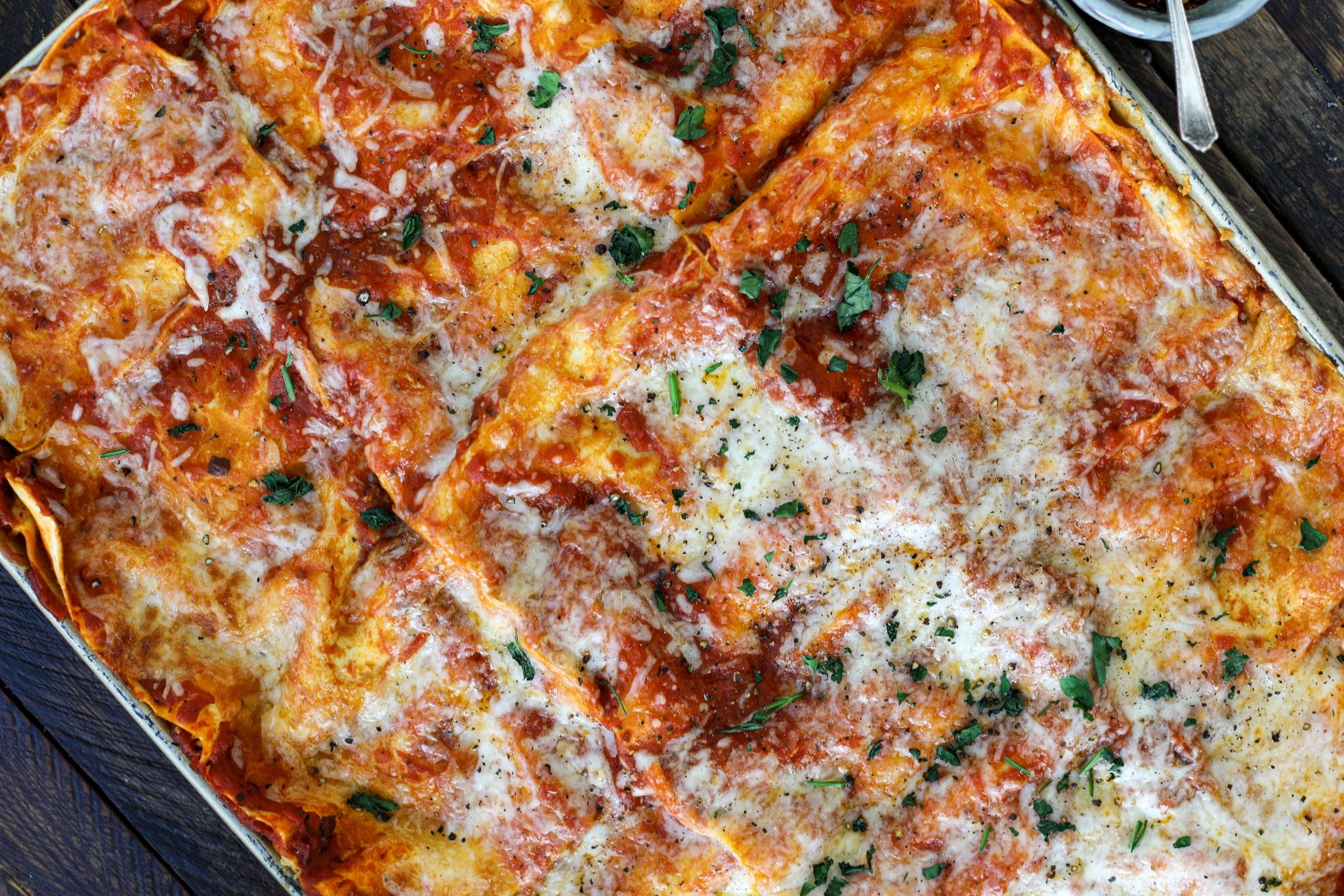 lazy girl lasagna - healthyish foods