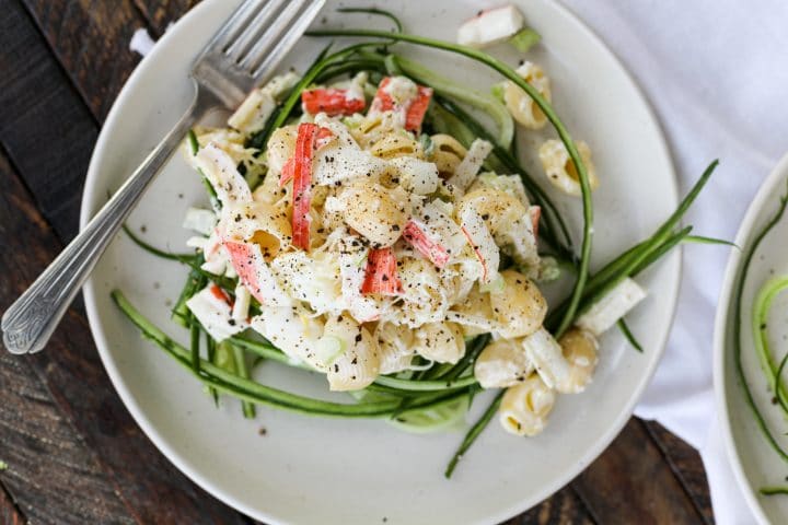 Kani Macaroni Salad – Healthyish Foods