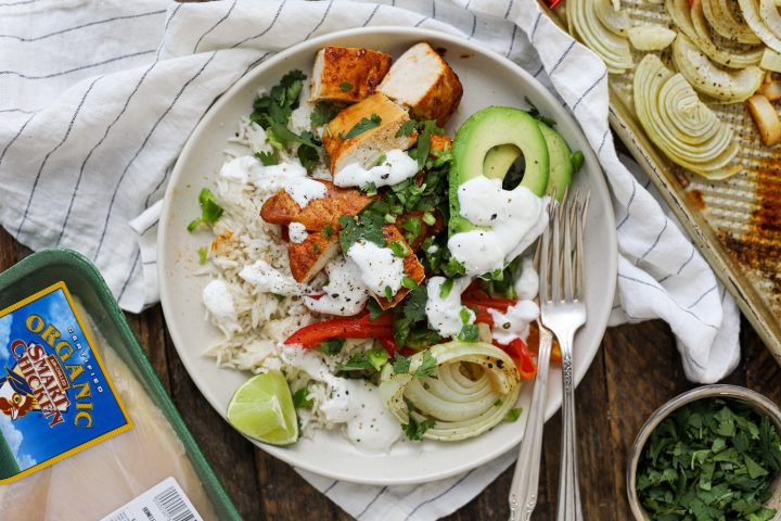 Chicken Burrito Bowls – Healthyish Foods
