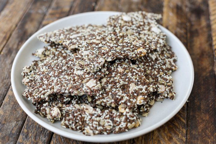 Easy Seed Crackers- Healthyish Foods