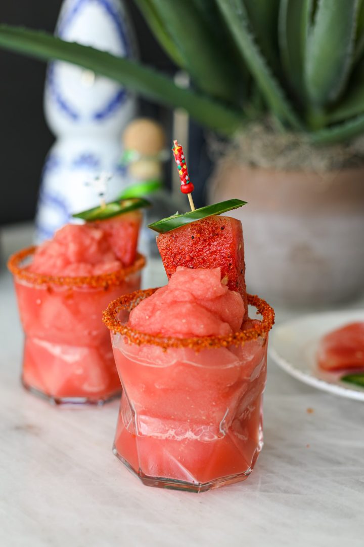 Frozen Watermelon Margarita – Healthyish Foods