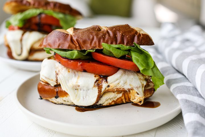 Caprese Grilled Chicken Sandwich – Healthyish Foods