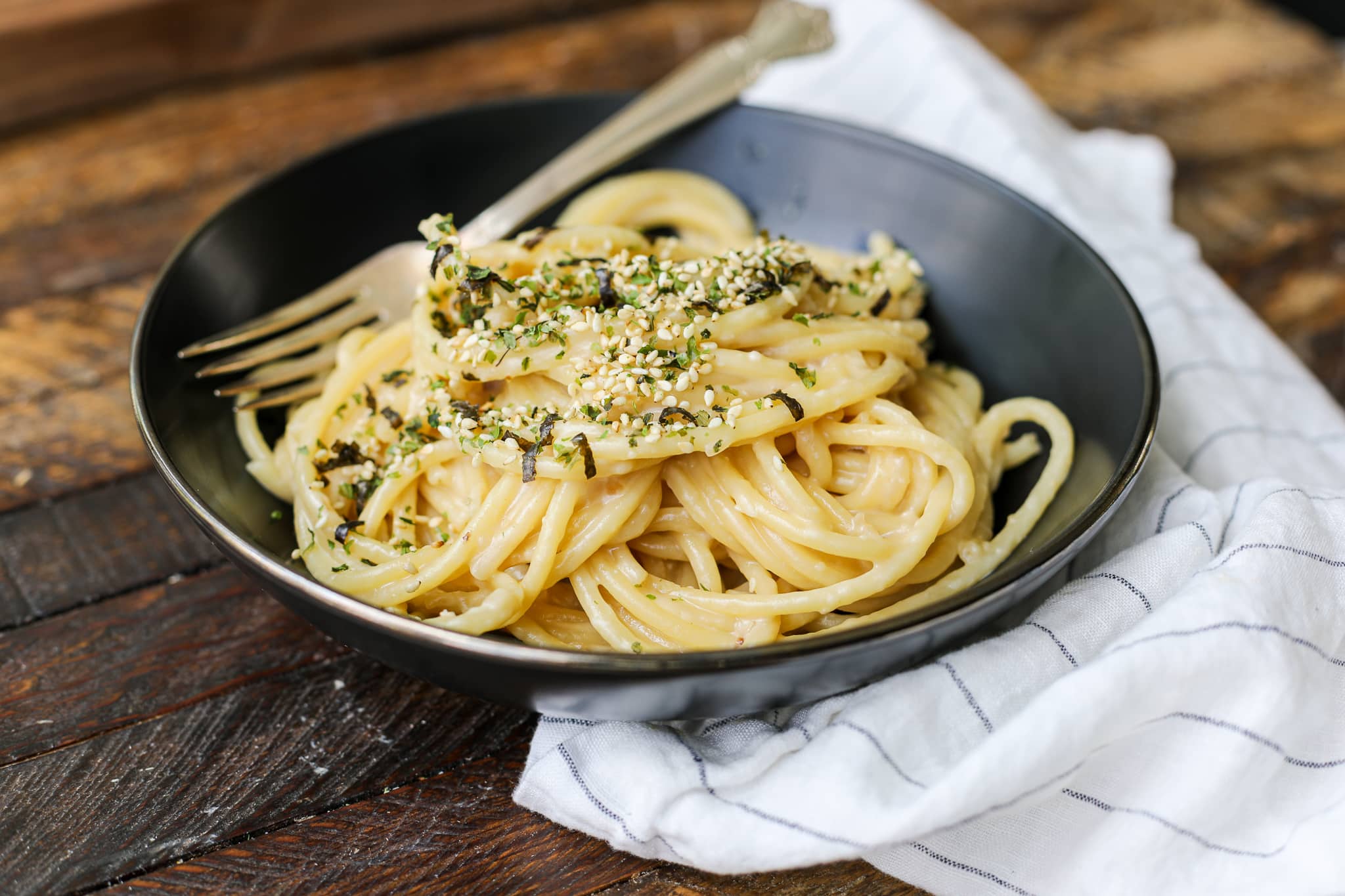 Creamy Miso Parmesan Pasta – Healthyish Foods