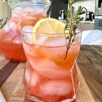Strawberry Thyme Lemonade – Healthyish Foods