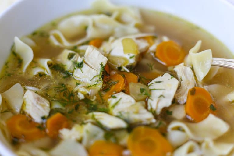 Bone Broth Chicken Noodle Soup Healthyish Foods