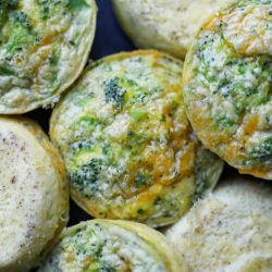 Broccoli Cheddar Blender Egg Bites – Healthyish Foods