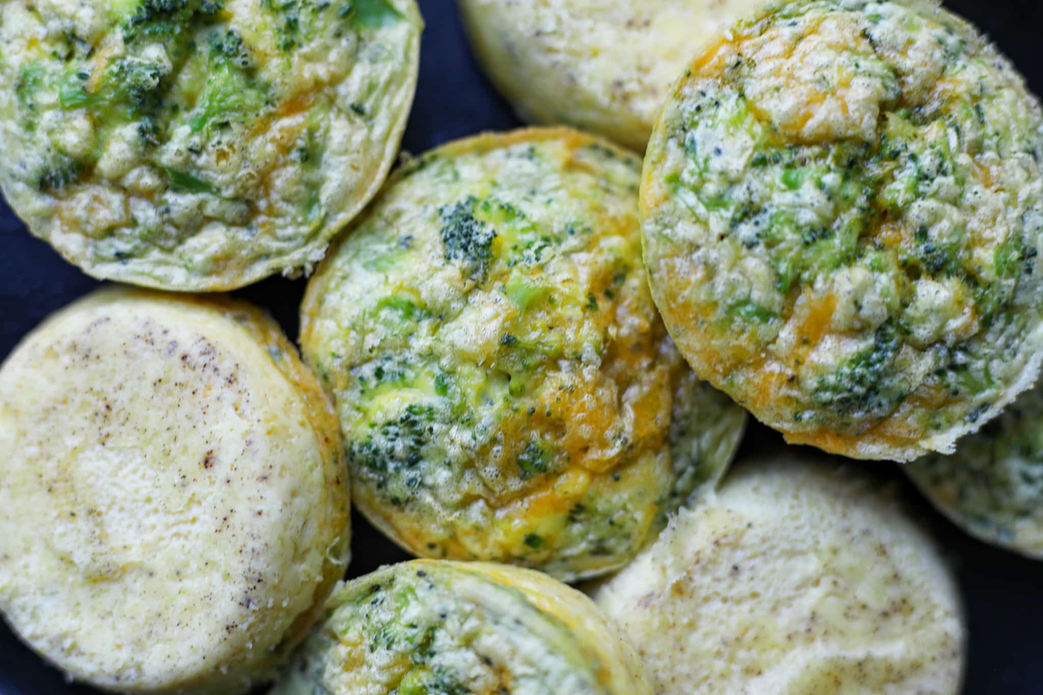 Broccoli Cheddar Blender Egg Bites – Healthyish Foods