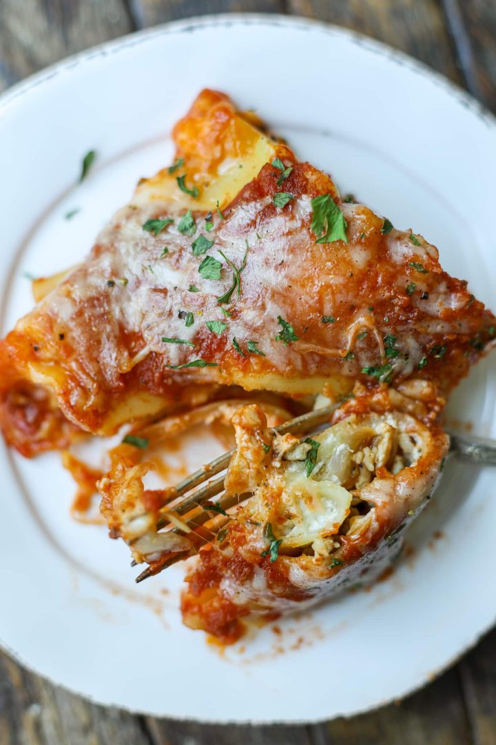 Ground Chicken Lasagna Roll Ups – Healthyish Foods