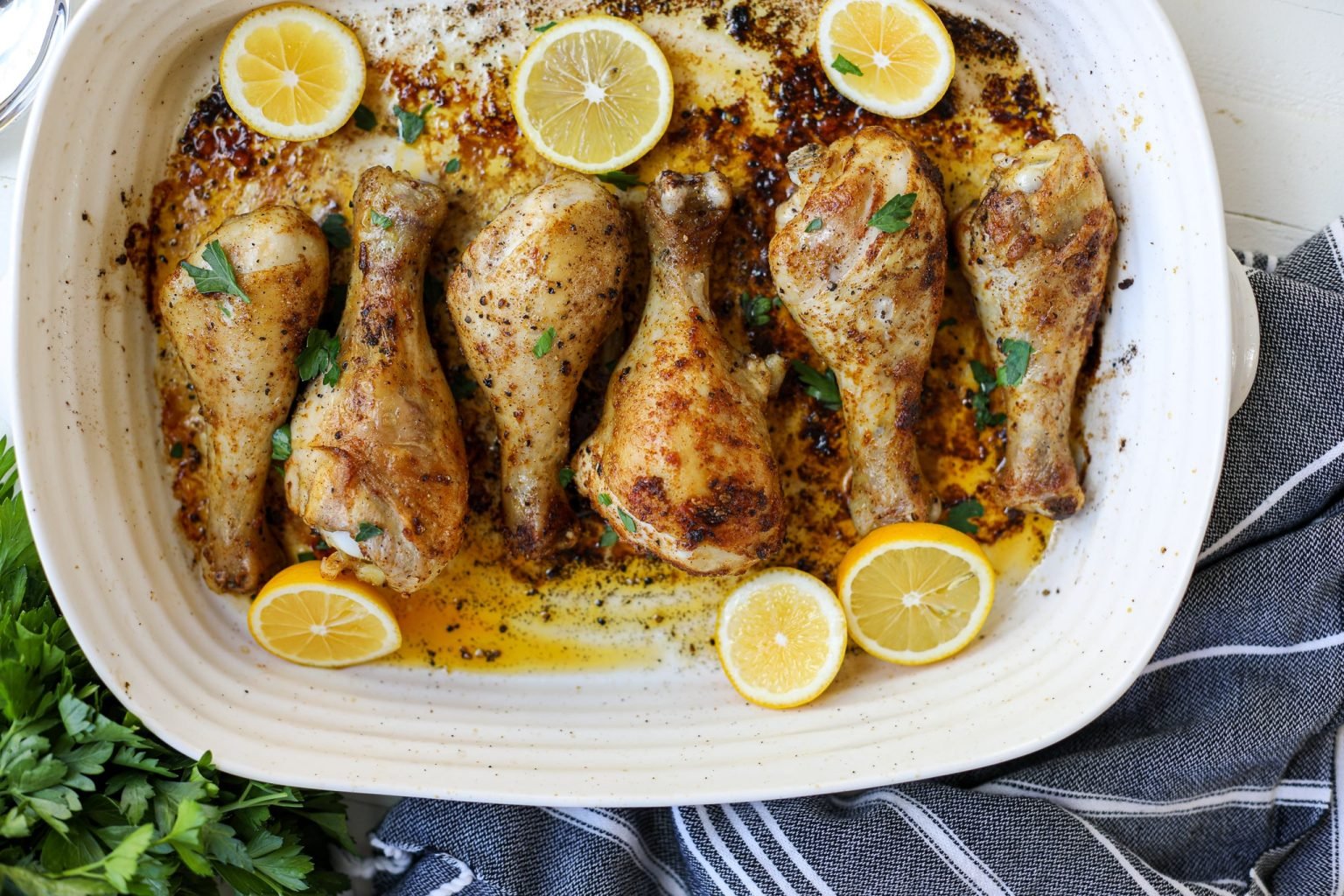 Baked Chicken Drumsticks - Healthyish Foods