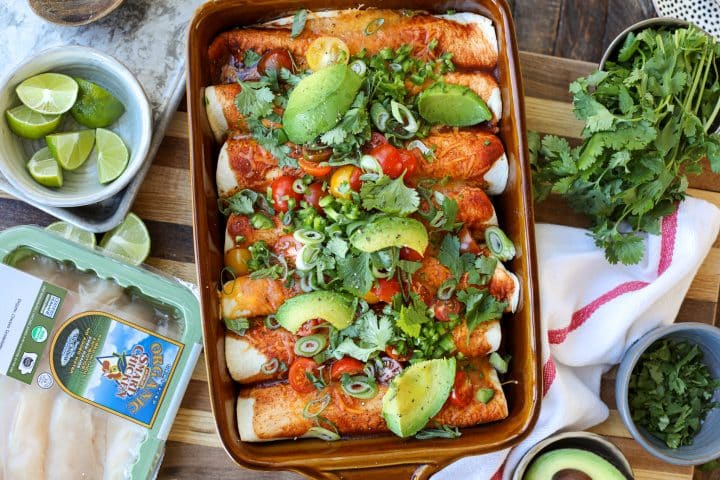 Ground Chicken Enchiladas – Healthyish Foods