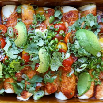 Ground Chicken Enchiladas – Healthyish Foods
