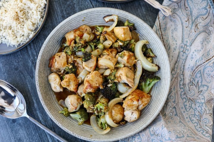 Air Fryer Chicken and Broccoli – Healthyish Foods