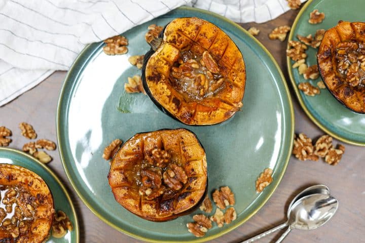 Maple Butter Roasted Acorn Squash – Healthyish Foods