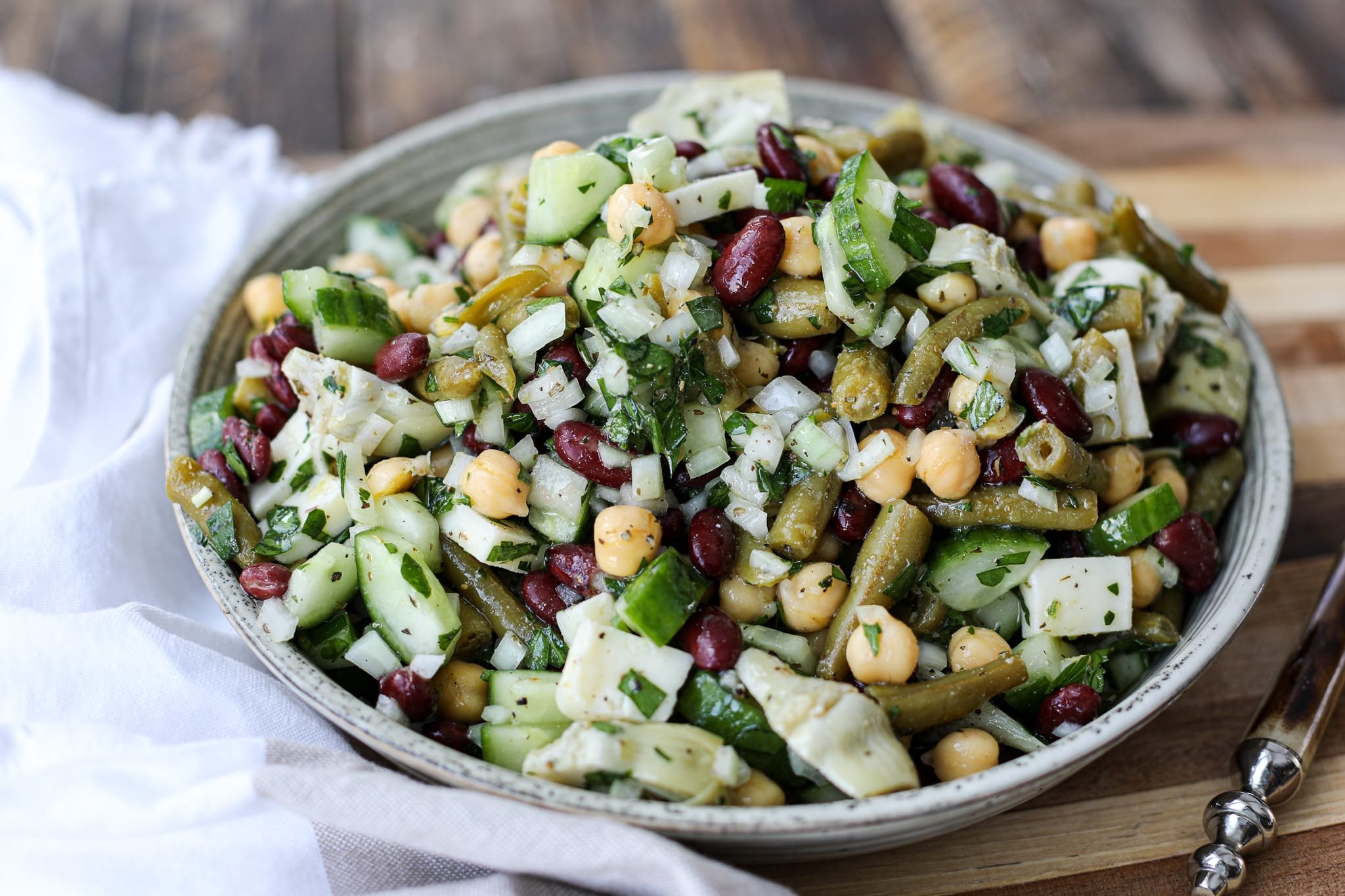 Three Bean Salad – Healthyish Foods