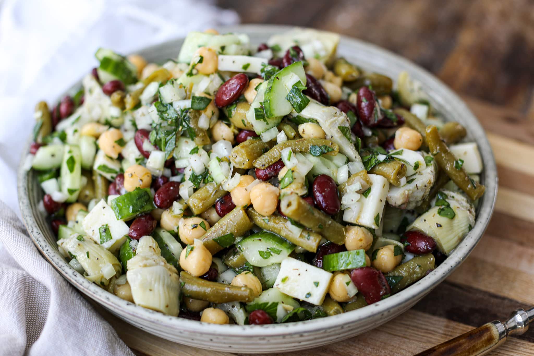 Three Bean Salad – Healthyish Foods
