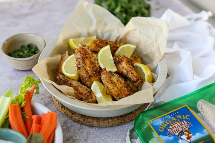 Air Fryer Lemon Pepper Wings – Healthyish Foods