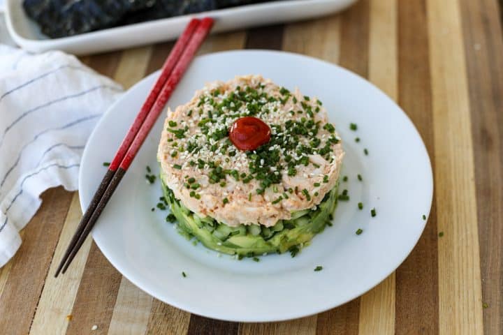 Spicy Crab Roll Stack – Healthyish Foods