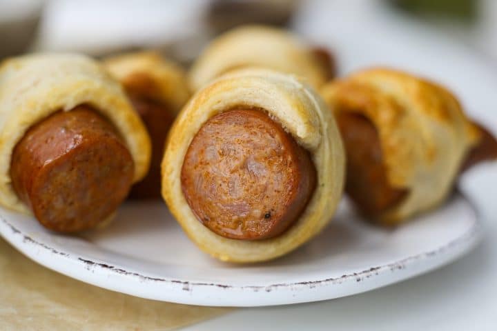 Two Ingredient Air Fryer Pigs in a Blanket – Healthyish Foods