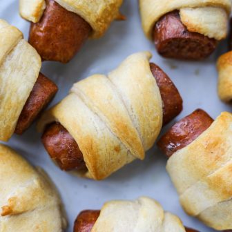 Two Ingredient Air Fryer Pigs in a Blanket – Healthyish Foods