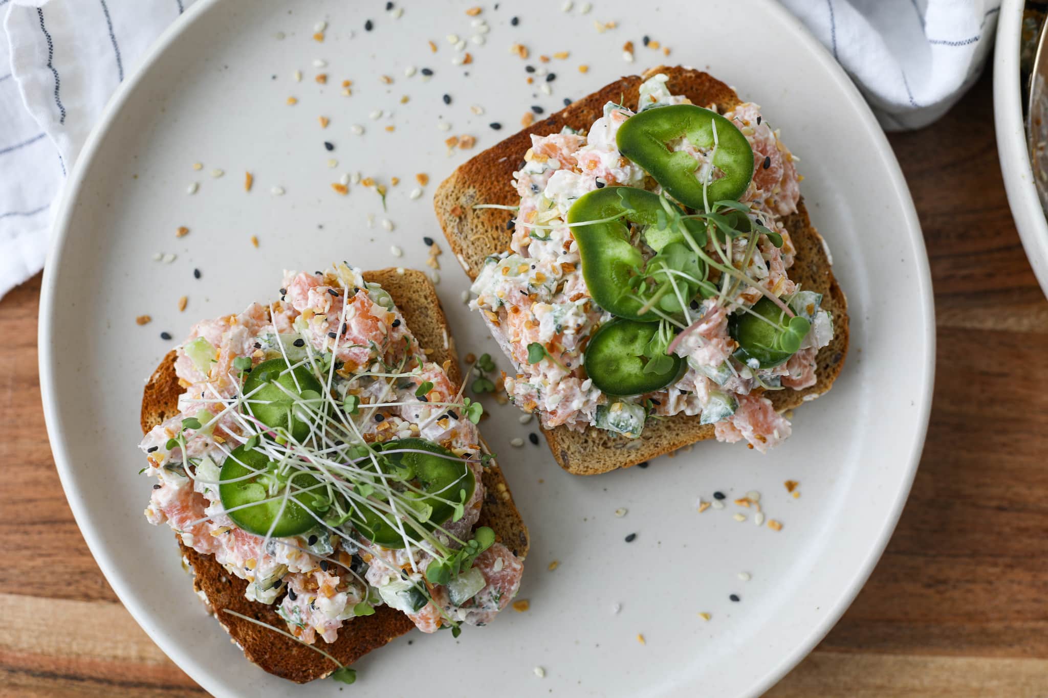 Chopped Smoked Salmon Salad – Healthyish Foods