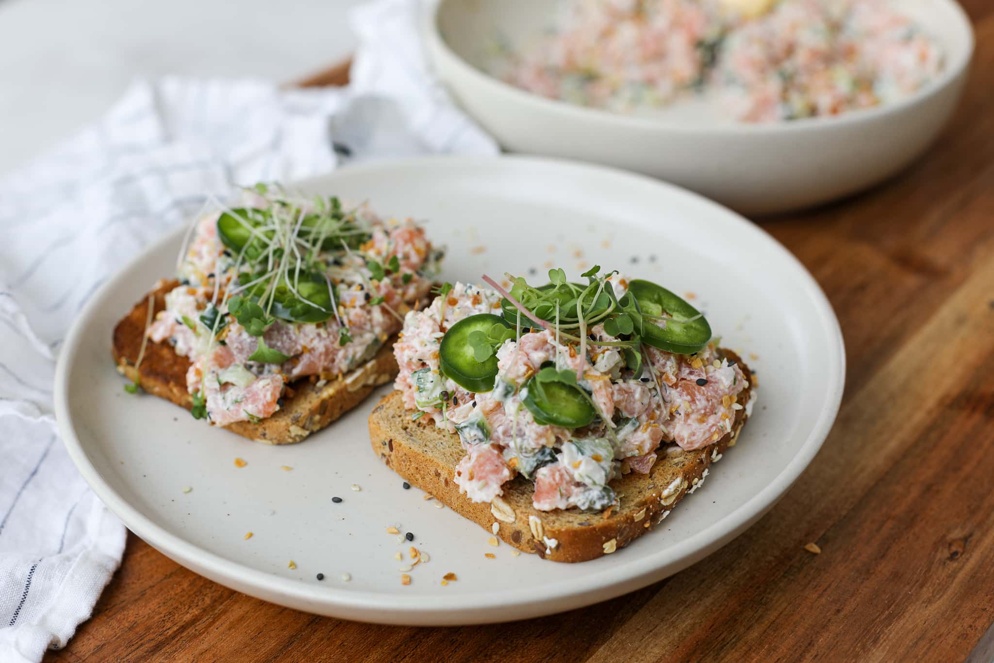 Chopped Smoked Salmon Salad – Healthyish Foods