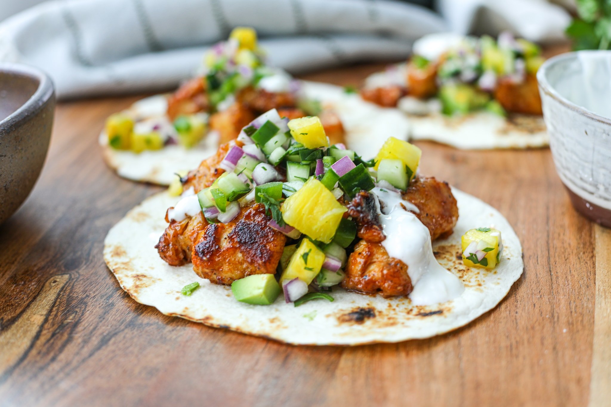 Easy BBQ Chicken Tacos - Tastes Better from Scratch