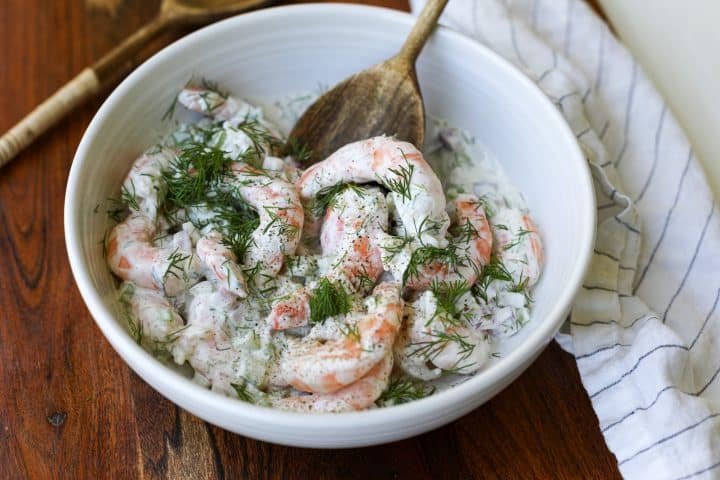 Creamy Chilled Shrimp Salad – Healthyish Foods