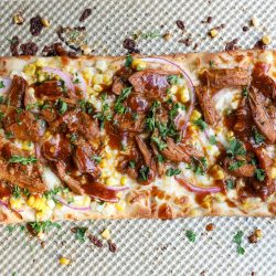 BBQ Chicken Flatbread Pizza – Healthyish Foods