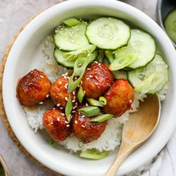 Firecracker Chicken Meatballs – Healthyish Foods