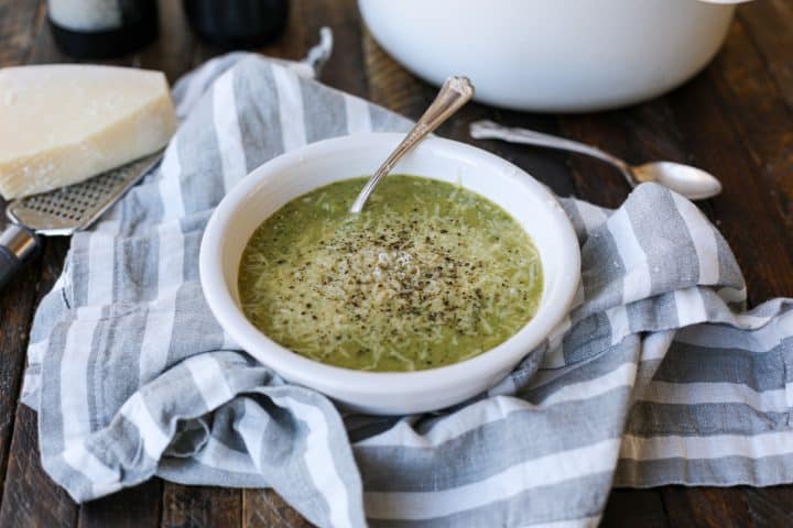 Quick and Creamy Broccoli Leek Soup – Healthyish Foods