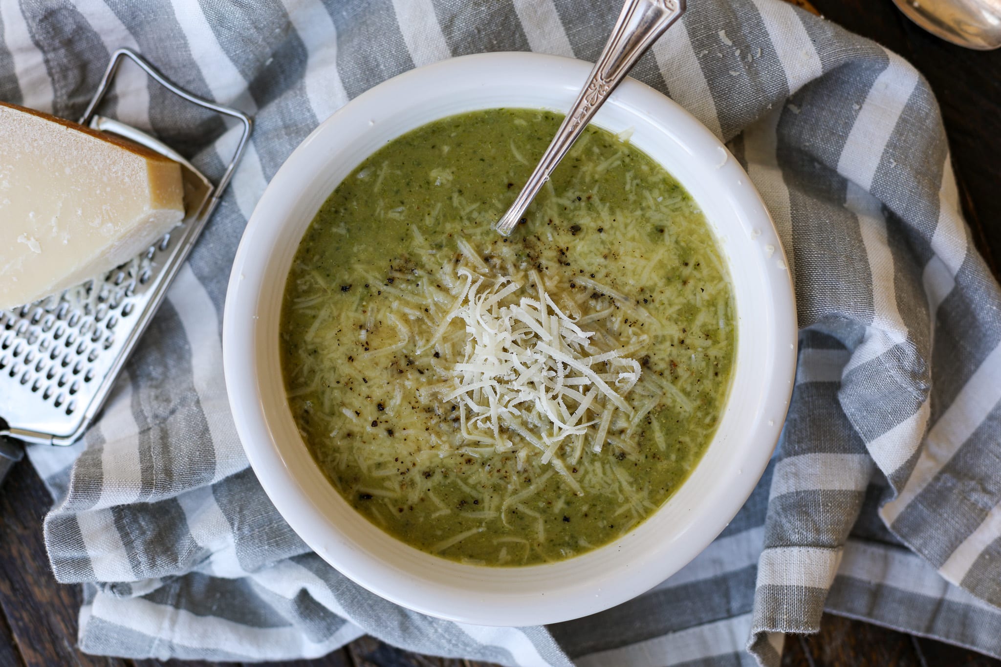 Broccoli and online leek soup