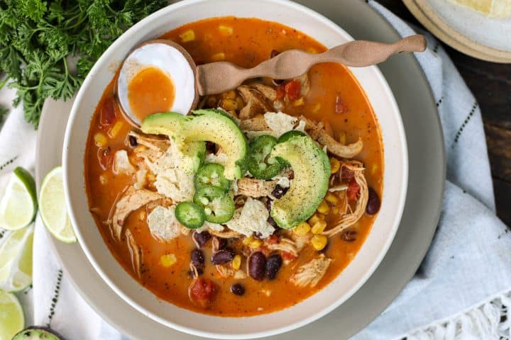 Chicken Tortilla Soup – Healthyish Foods
