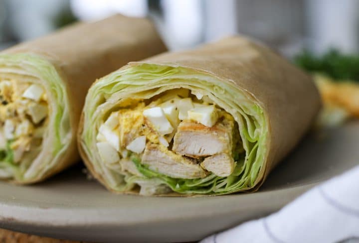 Chicken Caesar Salad Wrap – Healthyish Foods