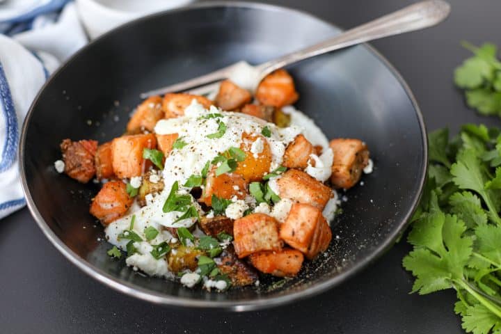 Salmon and Home Fries Breakfast Bowl – Healthyish Foods