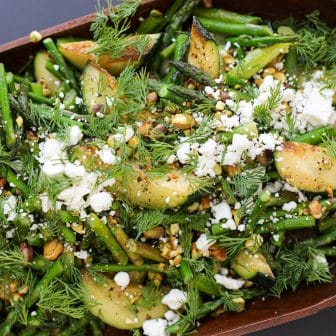 Sauteed Spring Vegetable Salad - Healthyish Foods