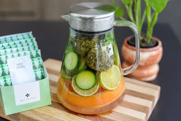 Grapefruit Lime Infused Green Tea – Healthyish Foods
