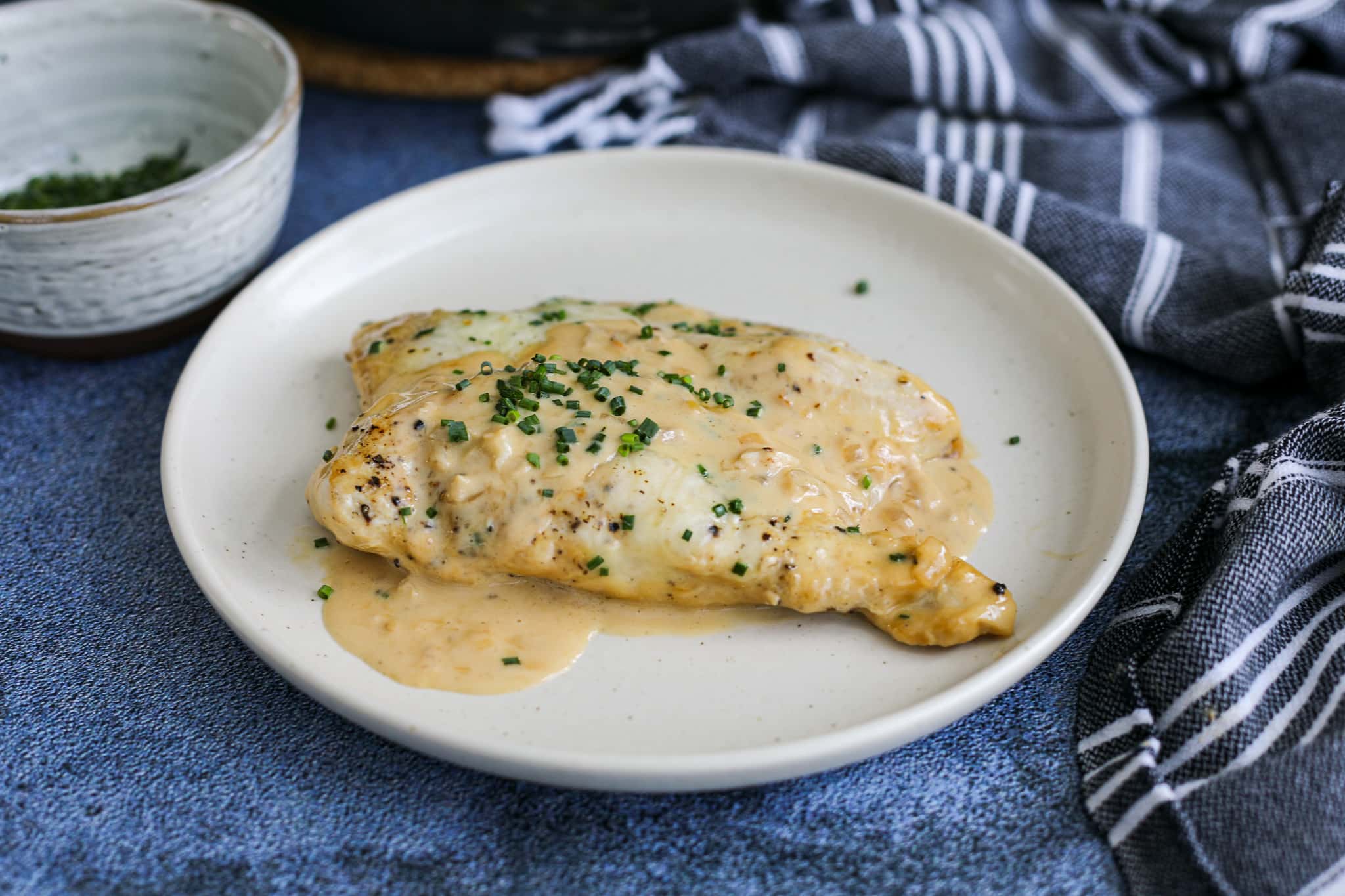 Finished Dish 2 - Creamy Garlic Chicken – Healthyish Foods