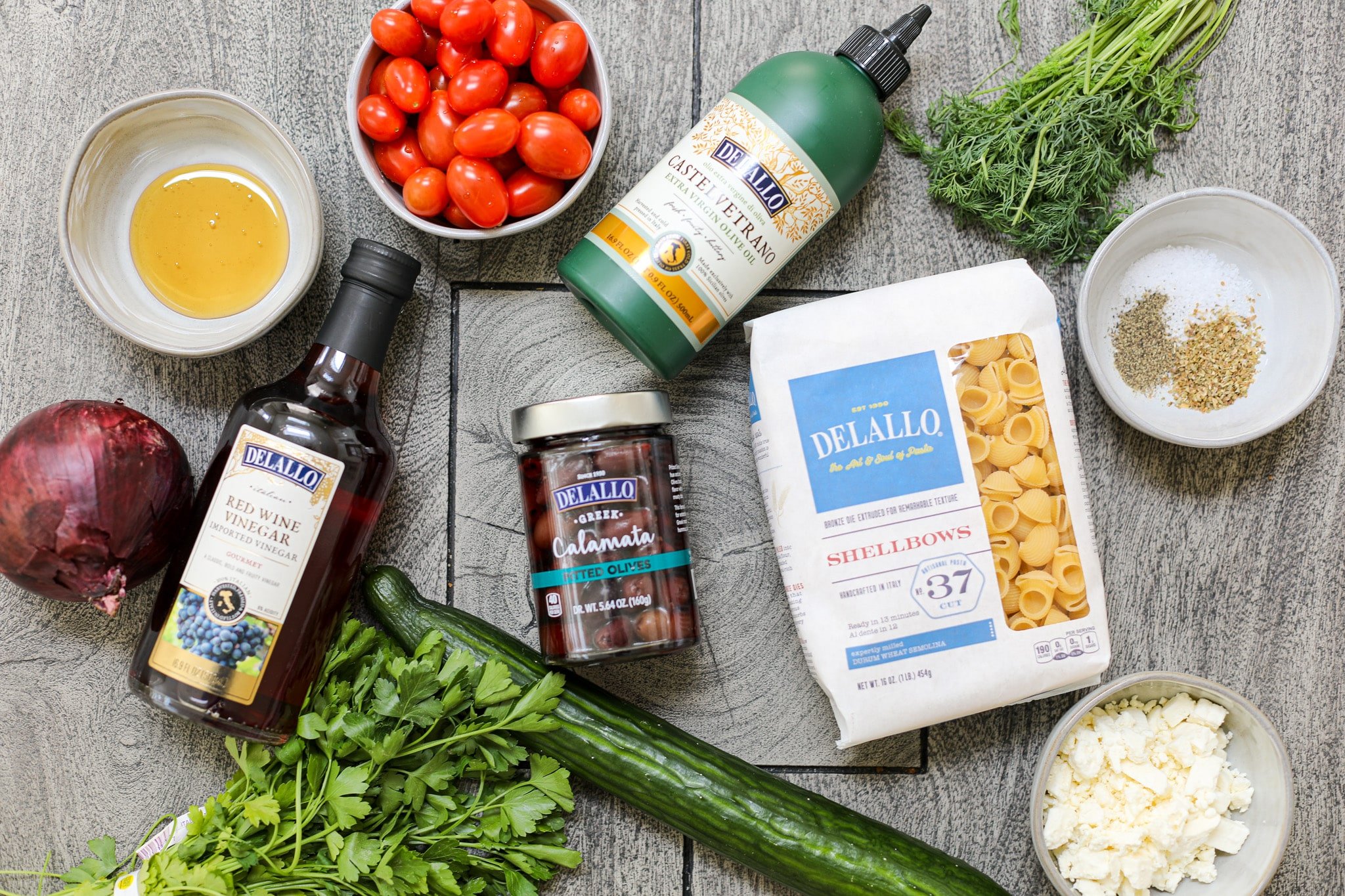Product Image - Greek Pasta Salad – Healthyish Foods