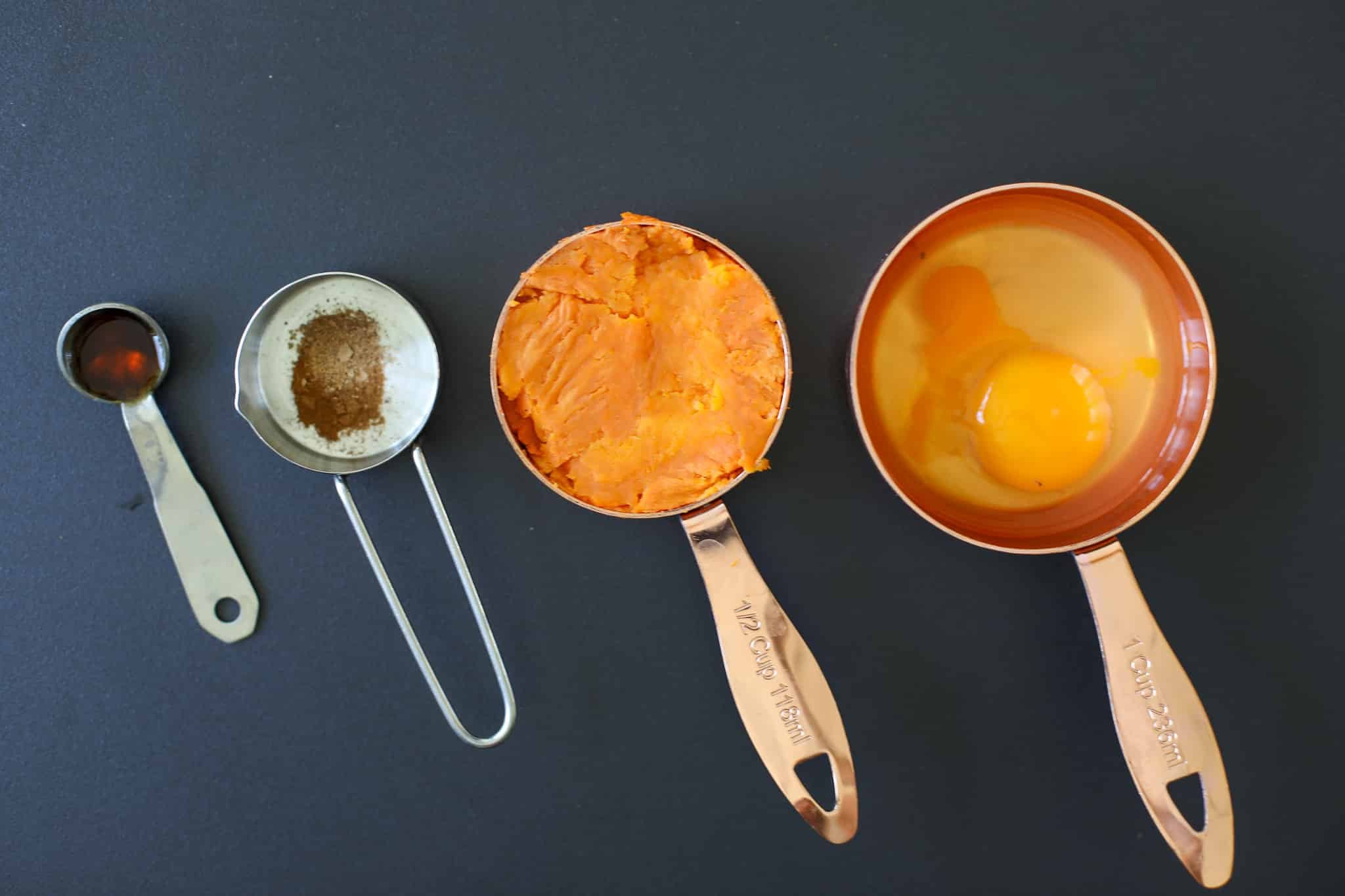 ingredients needed - Healthy Sweet Potato Pancakes (gluten-free, dairy-free and refined sugar-free) – Healthyish Foods