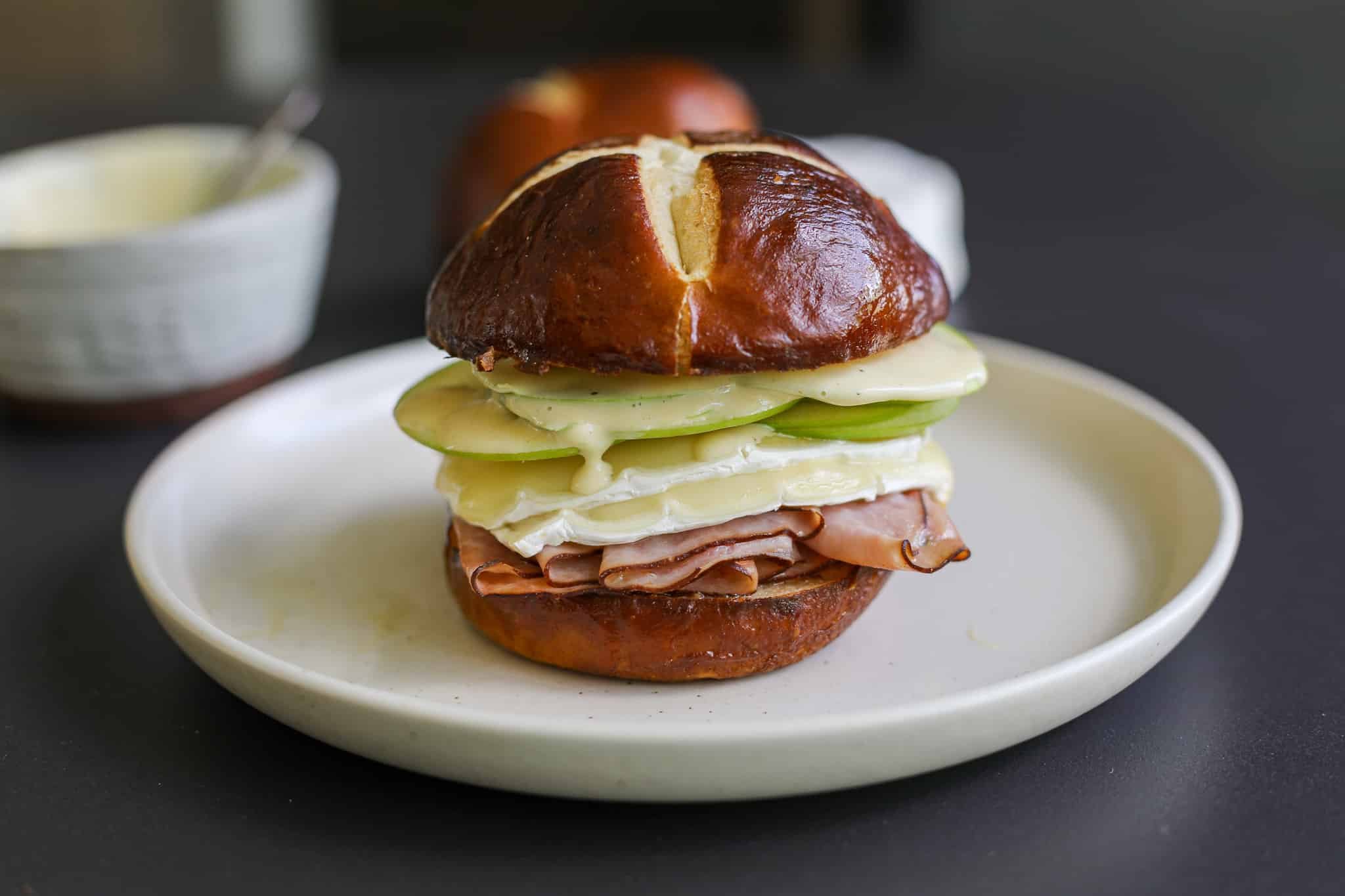 finished shot of the sandwich