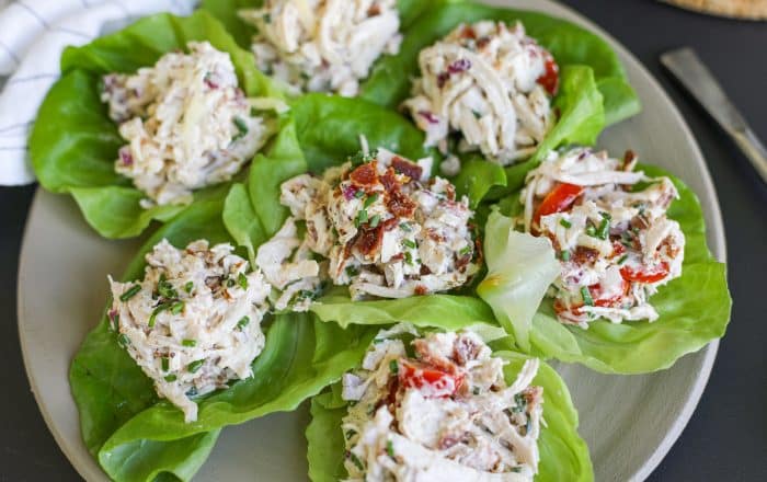 Shredded BLT Chicken Salad – Healthyish Foods